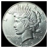 1935 Silver Peace Dollar UNCIRCULATED