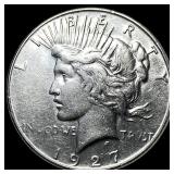 1927-S Silver Peace Dollar CLOSELY UNCIRCULATED