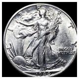 1944-D Silver Walking Liberty Half Dollar LIGHTLY