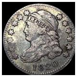 1820 Capped Bust Dime NEARLY UNCIRCULATED