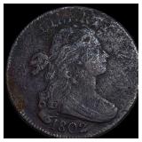 1802 Draped Bust Large Cent NEARLY UNCIRCULATED