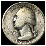 1932-D Silver Washington Quarter NICELY CIRCULATED