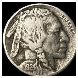 1924-S Buffalo Nickel LIGHTLY CIRCULATED