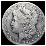 1881-CC Silver Morgan Dollar LIGHTLY CIRCULATED