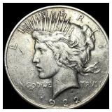 1922 Silver Peace Dollar CLOSELY UNCIRCULATED