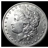 1897-O Silver Morgan Dollar NEARLY UNCIRCULATED