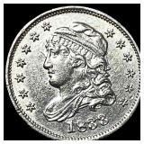 1833 Capped Bust Half Dime CLOSELY UNCIRCULATED