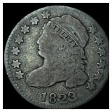 1823 Capped Bust Dime LIGHTLY CIRCULATED
