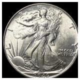 1946 Silver Walking Liberty Half Dollar  UNCIRCUL