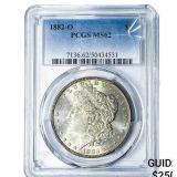 1882-O Morgan Silver Dollar PCGS MS62