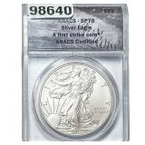 2011-W Silver Eagle ANACS SP70
