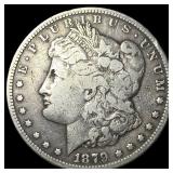 1879-CC Silver Morgan Dollar ABOUT  UNCIRCULATED