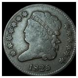 1825 Classic Head Half Cent LIGHTLY  CIRCULATED