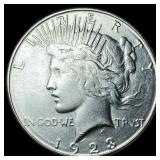 1923-S Peace Silver Dollar CLOSELY  UNCIRCULATED