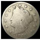 1886 Liberty Head Nickel NICELY CIRCULATED