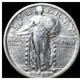 1918-S Silver Standing Liberty Quarter  CLOSELY U