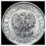 1968 Poland 5 Groszey