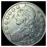1832 Capped Bust Half Dollar NEARLY UNCIRCULATED