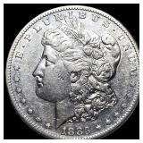 1883-S Silver Morgan Dollar CLOSELY UNCIRCULATED