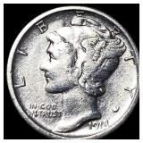 1918-S Silver Mercury Dime CLOSELY UNCIRCULATED