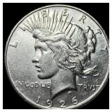 1926-S Peace Silver Dollar CLOSELY  UNCIRCULATED