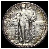 1929-S Silver Standing Liberty Quarter CLOSELY UNC