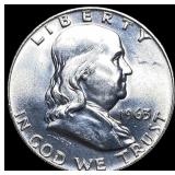 1963 Franklin Silver Half Dollar UNCIRCULATED