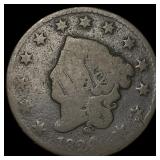 1824 Coronet Head Large Cent LIGHTLY  CIRCULATED