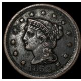 1852 Braided Hair Large Cent CLOSELY UNCIRCULATED