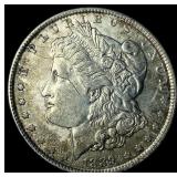 1889-S Silver Morgan Dollar CHOICE AU