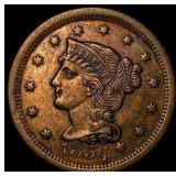 1854 Braided Hair Large Cent UNCIRCULATED