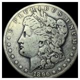 1896-S Silver Morgan Dollar NEARLY UNCIRCULATED