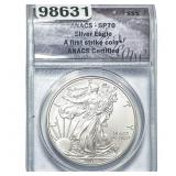 2011-W Silver Eagle ANACS SP70