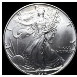 1994 1 oz Silver American Eagle $1 GEM BU