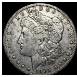 1891-O Silver Morgan Dollar LIGHTLY CIRCULATED