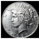 1927 Silver Peace Dollar CLOSELY UNCIRCULATED