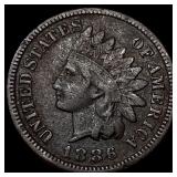 1886 Indian Head Cent CLOSELY UNCIRCULATED