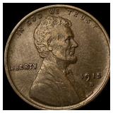 1915-D Lincoln Wheat Cent CHOICE AU
