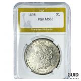 1896 Morgan Silver Dollar PGA MS63