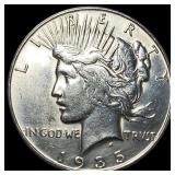 1935-S Silver Peace Dollar CLOSELY  UNCIRCULATED