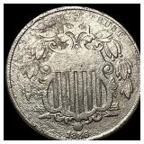 1866 Shield Nickel HIGH GRADE