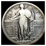 1917-S Type 1 Standing Liberty Quarter ABOUT UNCIR