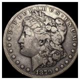 1879-CC Silver Morgan Dollar ABOUT UNCIRCULATED