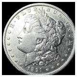 1891-O Silver Morgan Dollar CHOICE AU