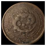 1906 China Honan Copper 10 Cash
