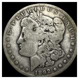 1892-O Silver Morgan Dollar LIGHTLY CIRCULATED