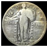 1927-S Silver Standing Liberty Quarter NICELY  CI