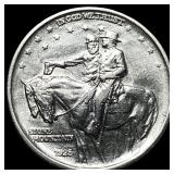 1925 Stone Mountain Silver Half Dollar CHOICE AU