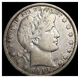 1906-D Silver Barber Half Dollar NEARLY UNCIRCULAT