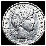 1915 Barber Dime UNCIRCULATED